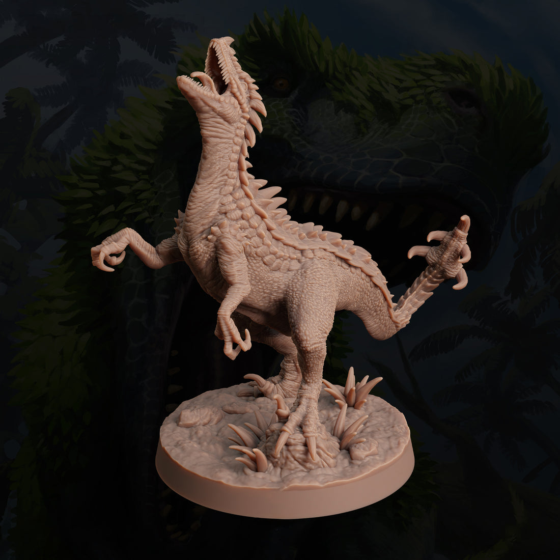 Razorclaw Predator Miniature – Vicious Ankyloraptor | TTRPG Collectible & Tabletop Model