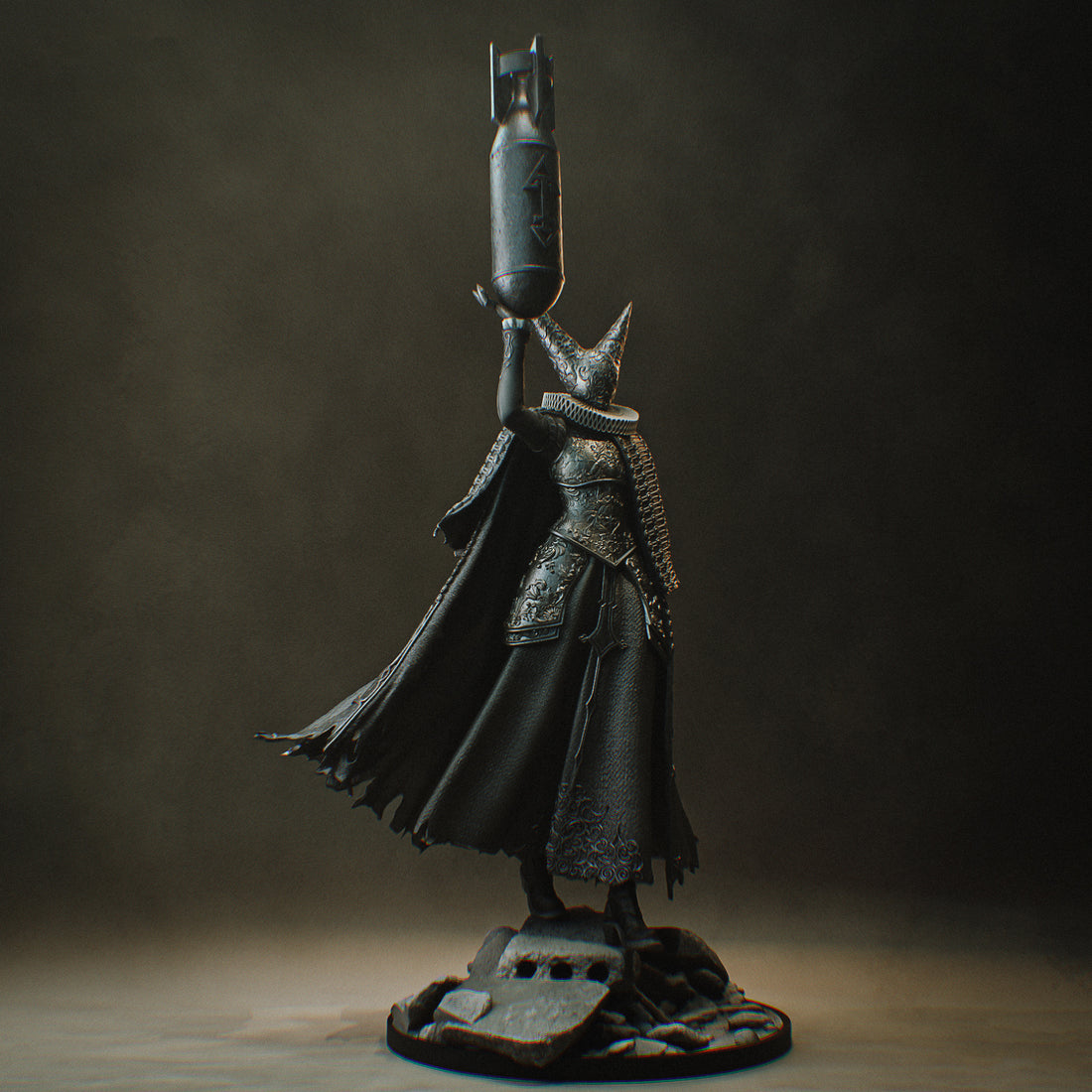 Arcane Artillerist of the Iron Front – Premium Resin Collectable Figurine