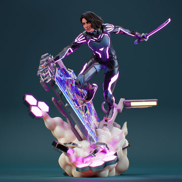 Cybernetic Street Operative – Resin Collectable Figurine