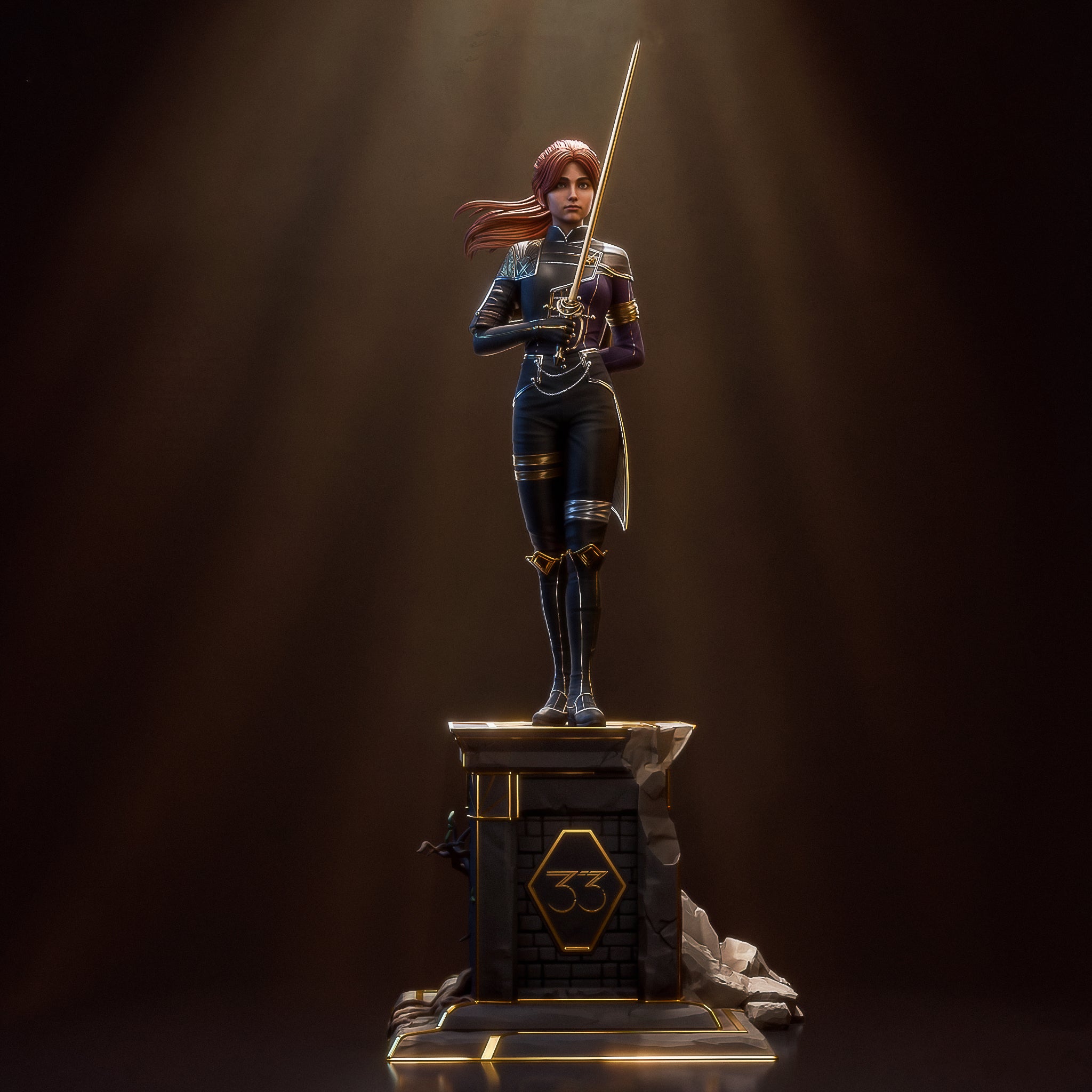 Resolute Wanderer - Premium Collectable Figurine