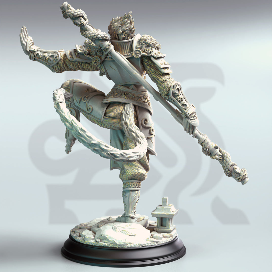 Stormtail Trickster Miniature – Agile Simian | TTRPG Collectible & Tabletop Model
