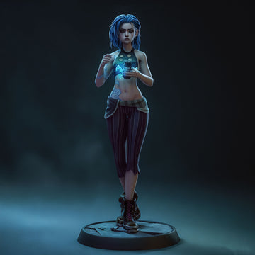 Shimmer Infused Sister – Resin Collectable Figurine