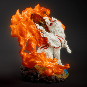 Celestial Wolf – Resin Collectable Figurine