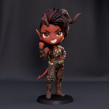 Chibi Infernal Berserker – Resin Collectable Figurine