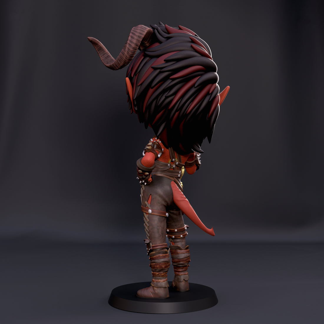 Chibi Infernal Berserker – Resin Collectable Figurine