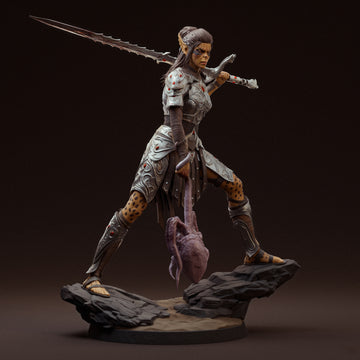 Githyanki Blade Warrior – Resin Collectable Figurine