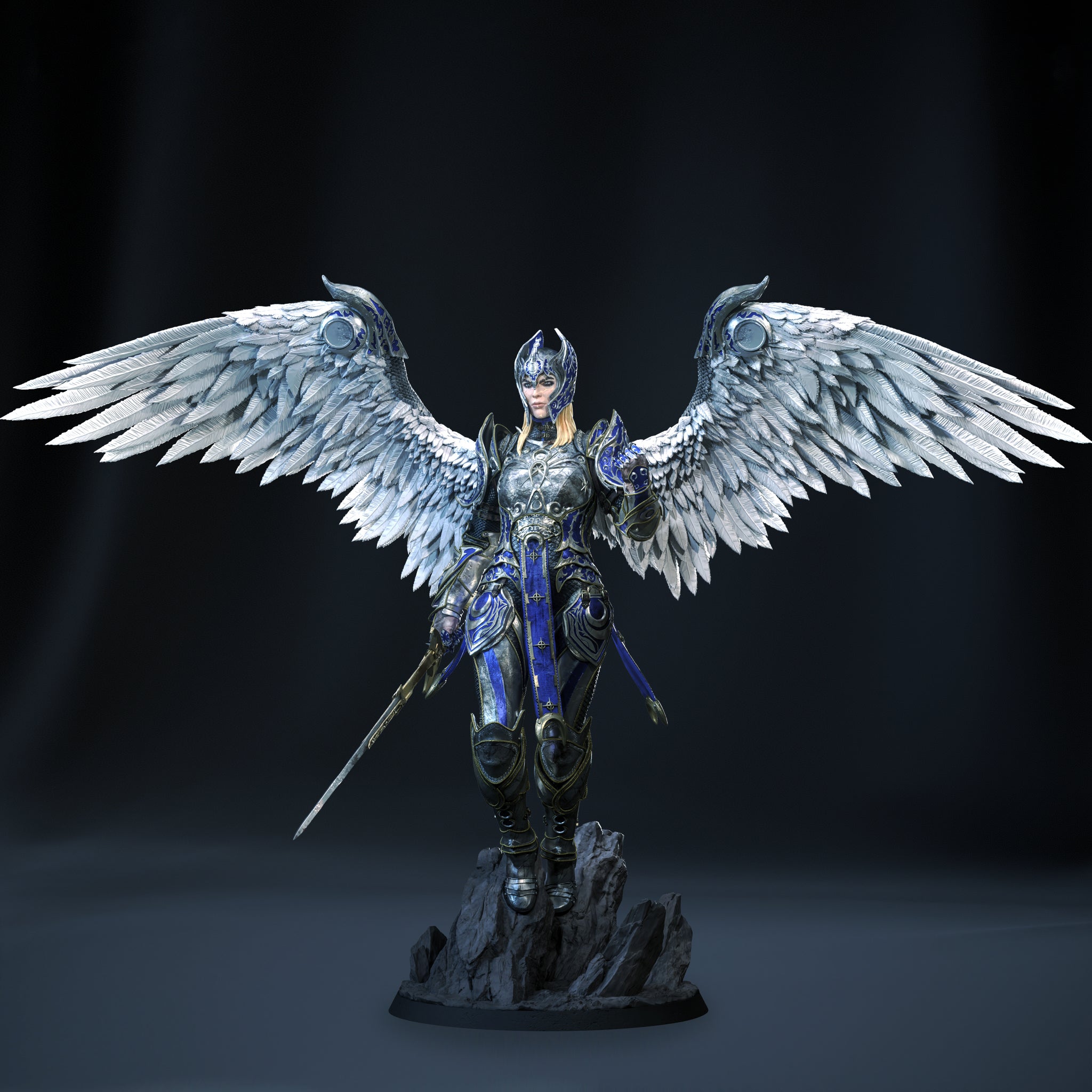 Divine Blade Champion – Resin Collectable Figurine