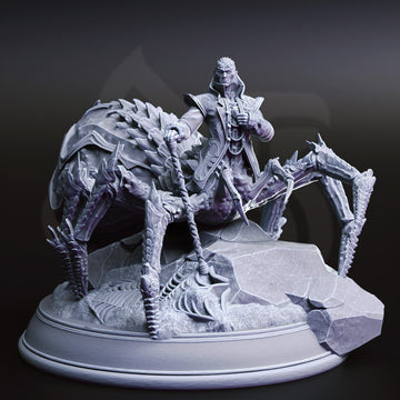 Aristocrat Drider Miniature – Noble Spider-Hybrid | TTRPG Collectible & Tabletop Model