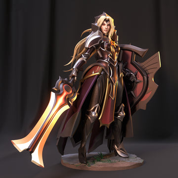 Radiant Sun Warrior – Resin Collectable Figurine