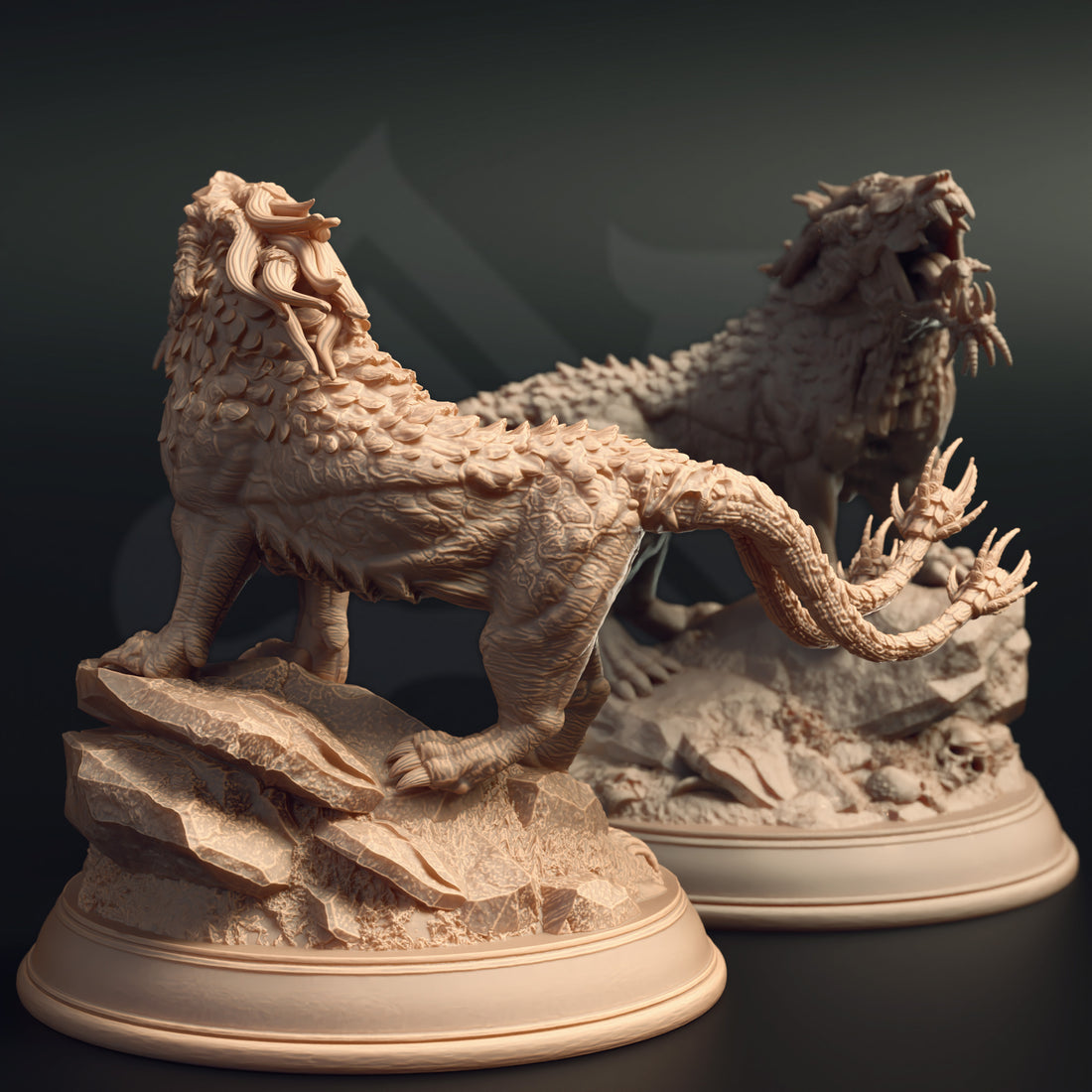 Voidshadow Panther Miniature – Interplanar Beast | TTRPG Monster Collectible & Tabletop Model