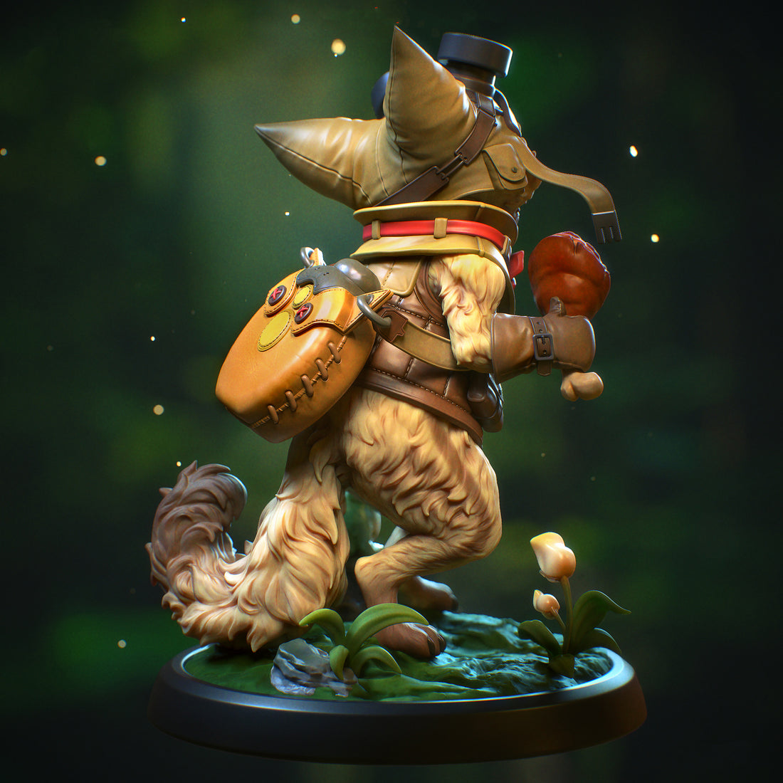 Felyne Hunting Companion – Resin Collectable Figurine