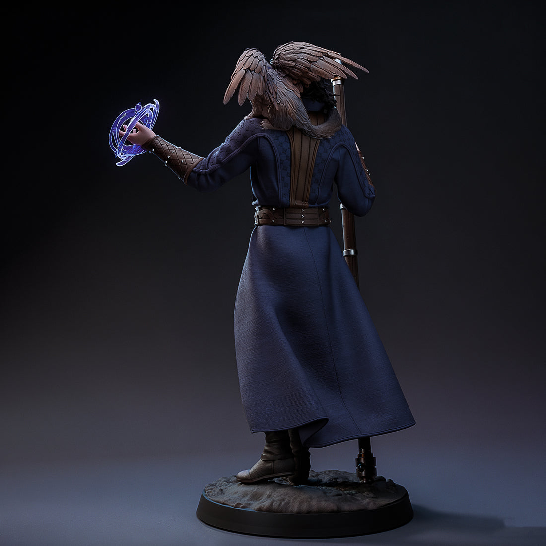 Arcane Scholarly Mage – Resin Collectable Figurine