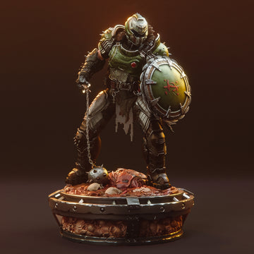 Armored Hell Slayer – Resin Collectable Figurine