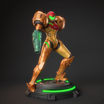 Armored Galactic Bounty Hunter – Resin Collectable Figurine