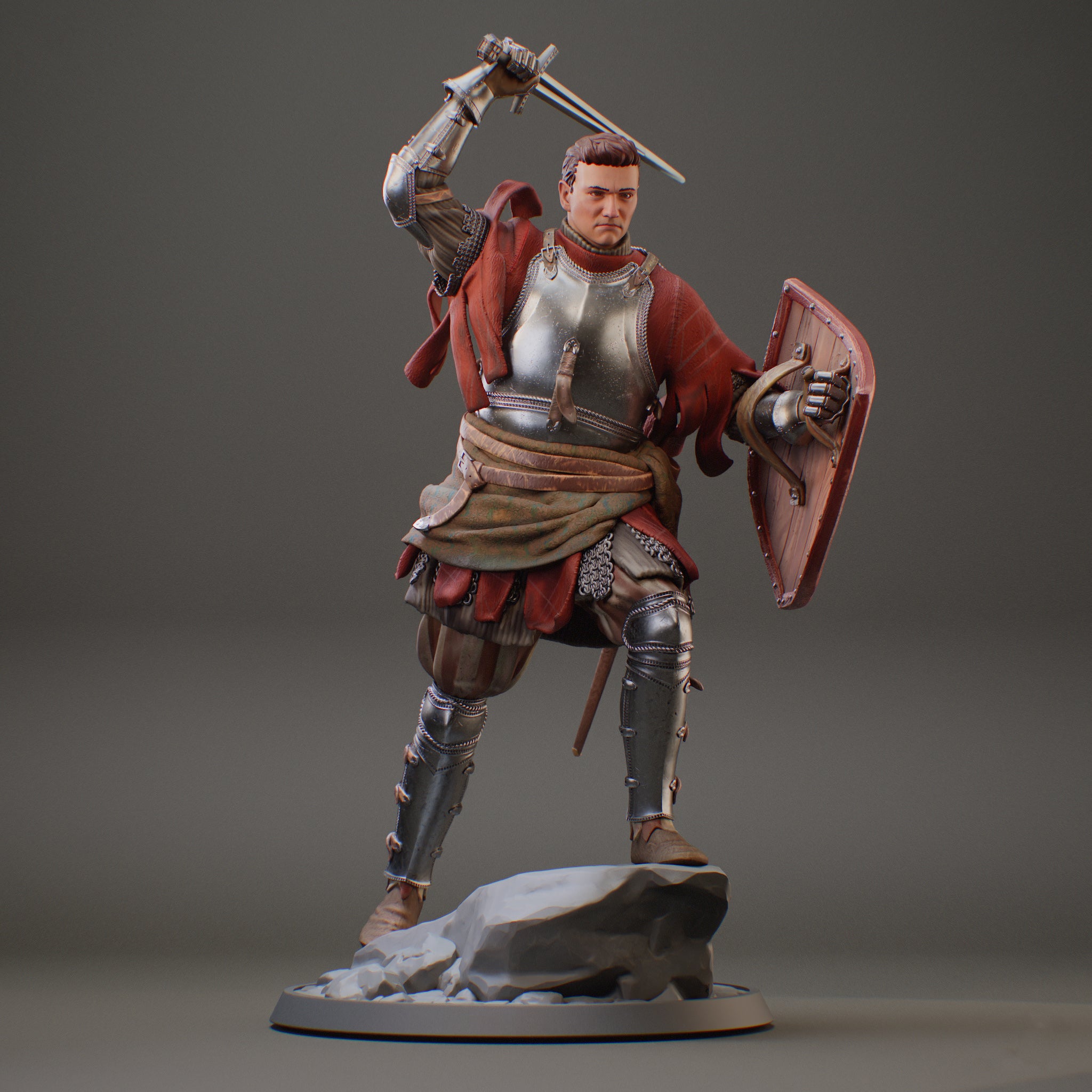 Medieval Hero Adventurer – Resin Collectable Figurine