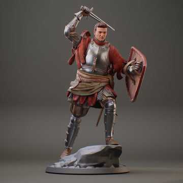Medieval Hero Adventurer – Resin Collectable Figurine