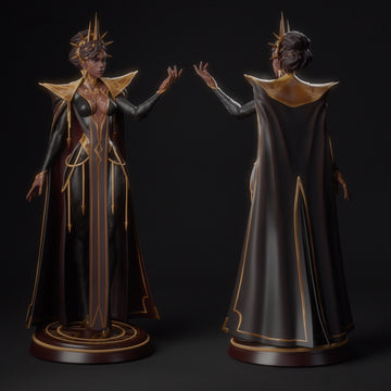 Mystic Arcane Champion – Resin Collectable Figurine