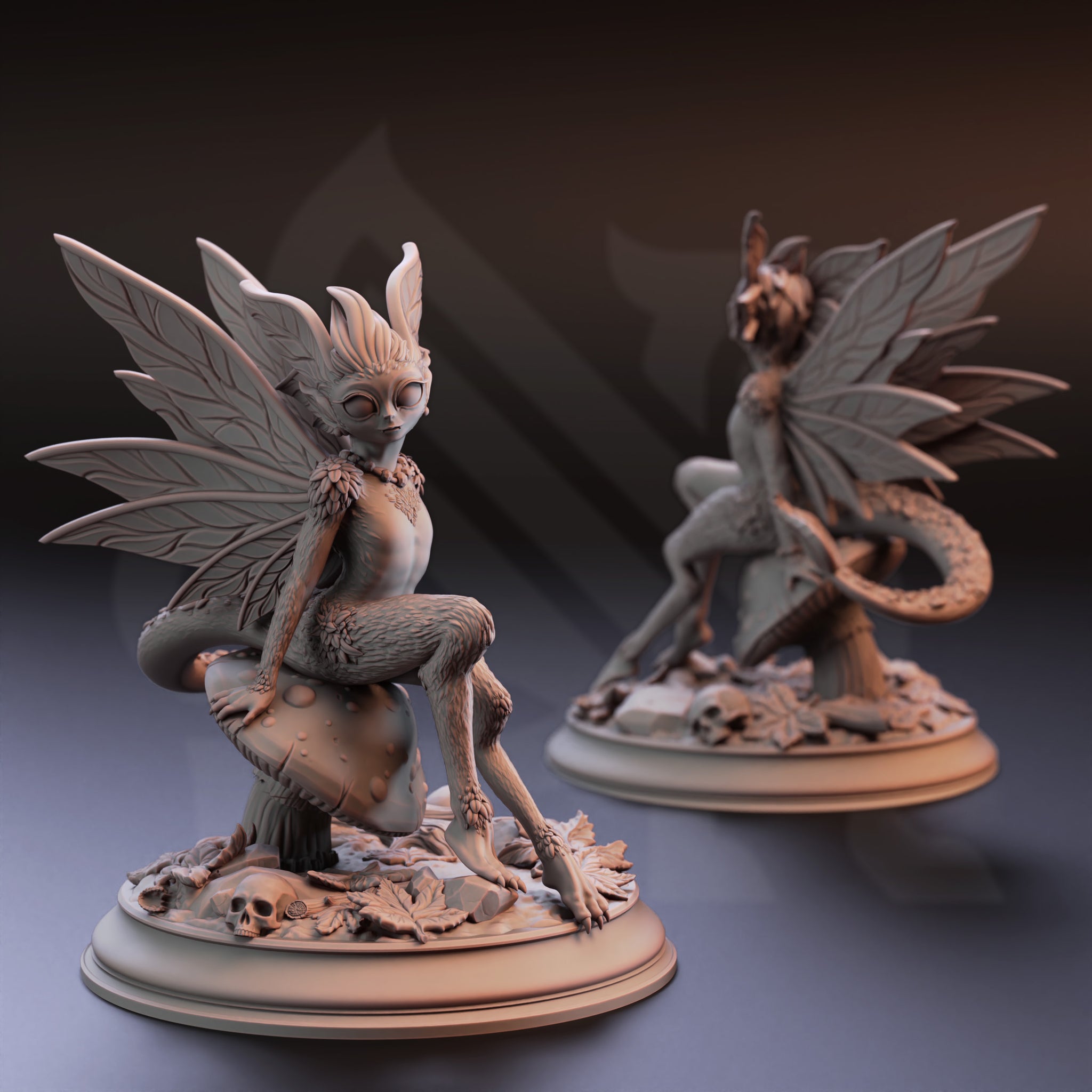 Glimmerwing Sprite Miniature – Sylvan Pixie | TTRPG Collectible & Tabletop Model