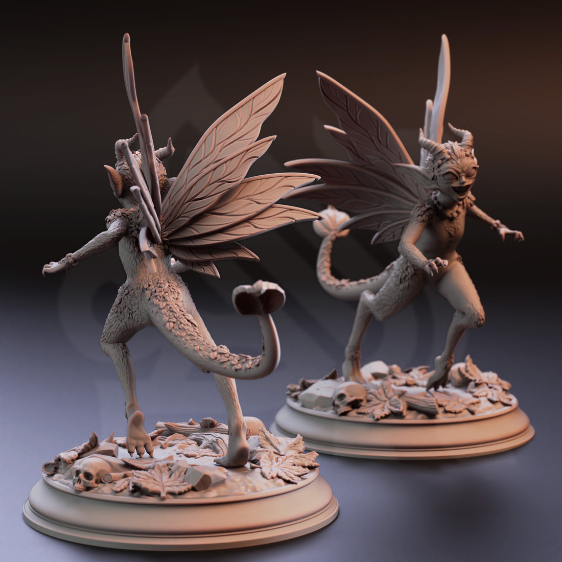 Twilight Dewsprite Miniature – Sylvan Pixie | TTRPG Collectible & Tabletop Model