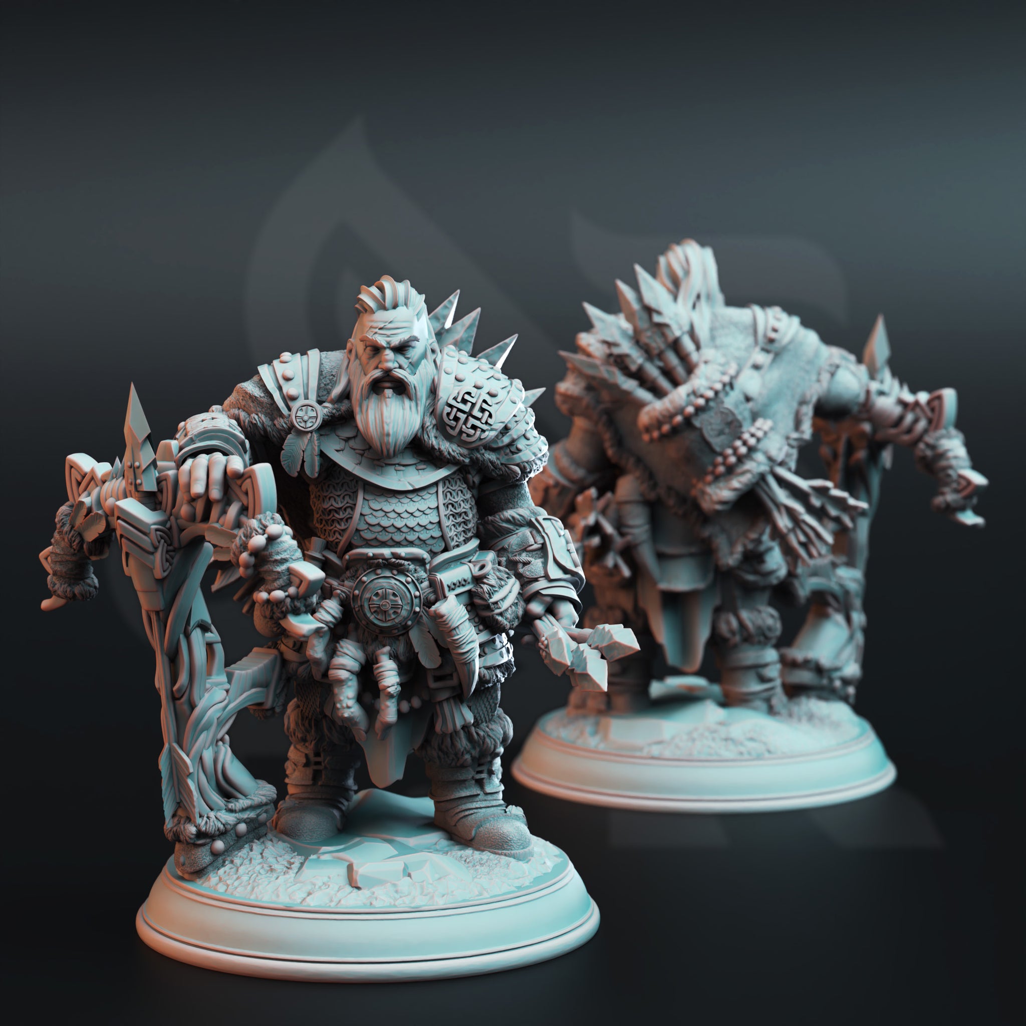 Stonebolt Marksman Miniature – Dwarven Crossbow Ranger | TTRPG Collectible & Tabletop Model