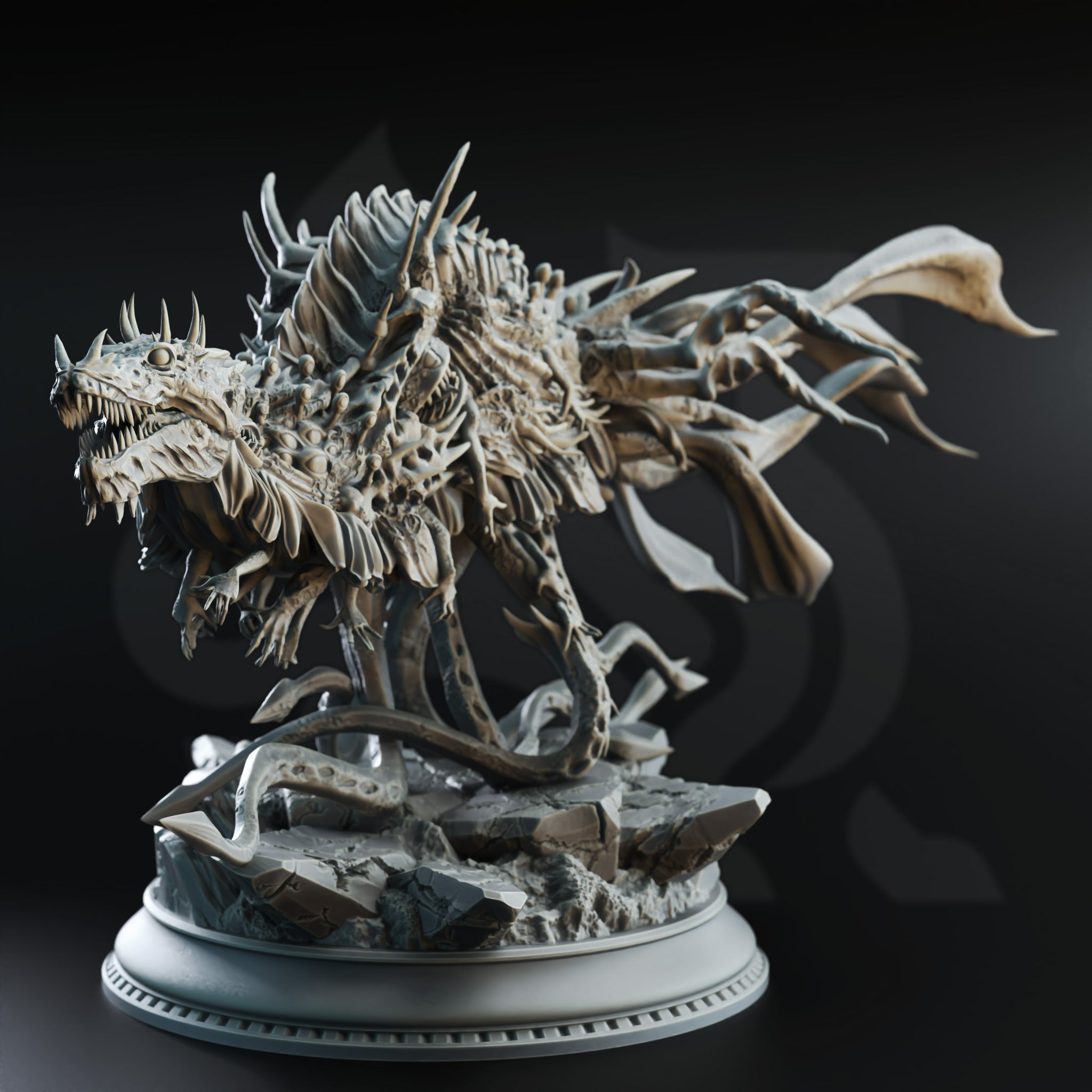 Riftmaw Horror Miniature – Nightmarish Aberration | TTRPG Collectible & Tabletop Model