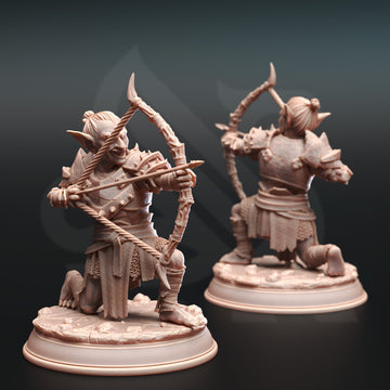 Briarfang Skirmisher Miniature – Feral Goblin Archer | TTRPG Collectible & Tabletop Model
