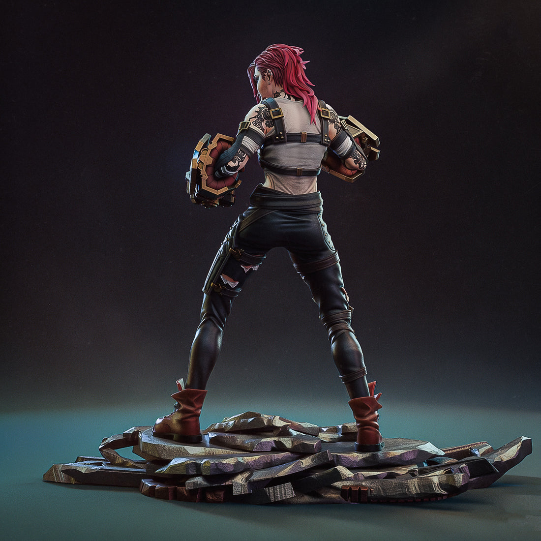 Undercity Brawler – Resin Collectable Figurine