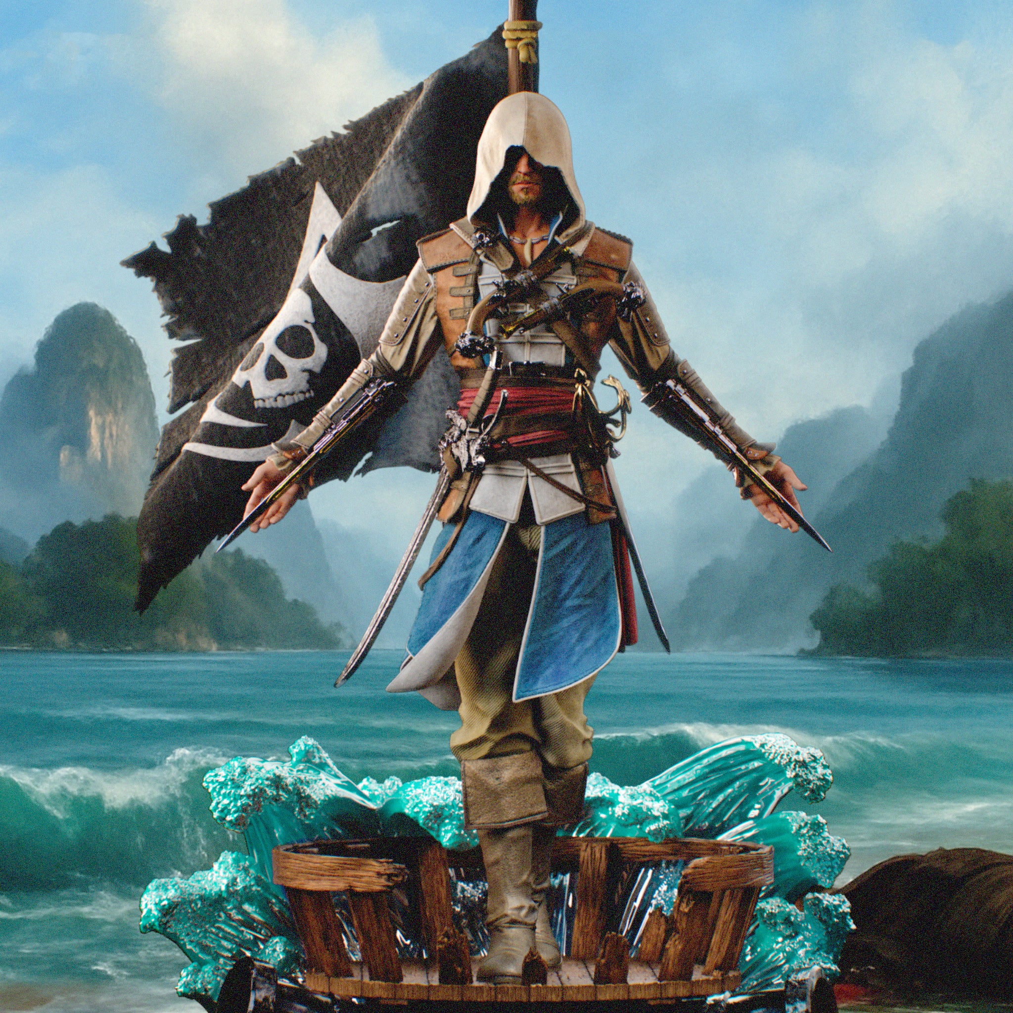 Rogue Sea Assassin – Resin Collectable Figurine