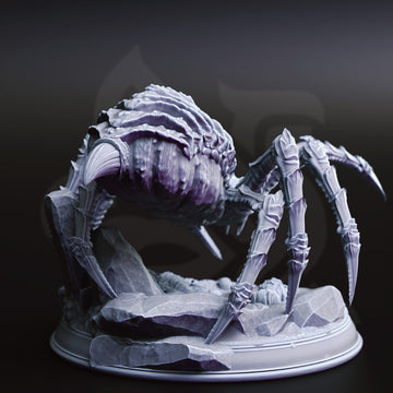 Doomweaver Matron Miniature – Giant Spider Broodmother | TTRPG Collectible & Tabletop Model