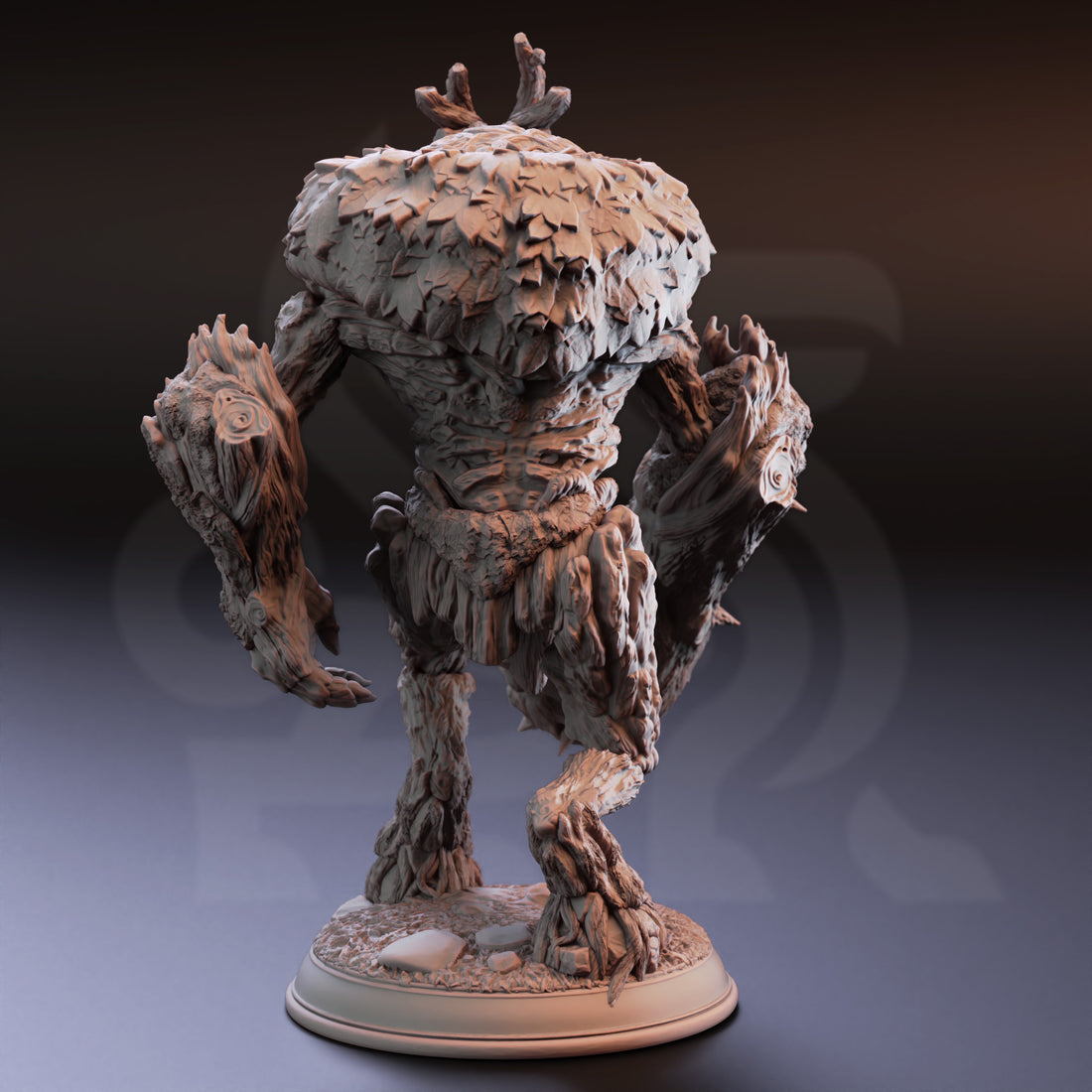 Thornbranch Bruiser Serpentsoul Conjurer Miniature – Yuan Ti Mage Summoning Giant Snake | TTRPG Collectible & Tabletop Model– Lesser Treant Warrior | TTRPG Collectible & Tabletop Model