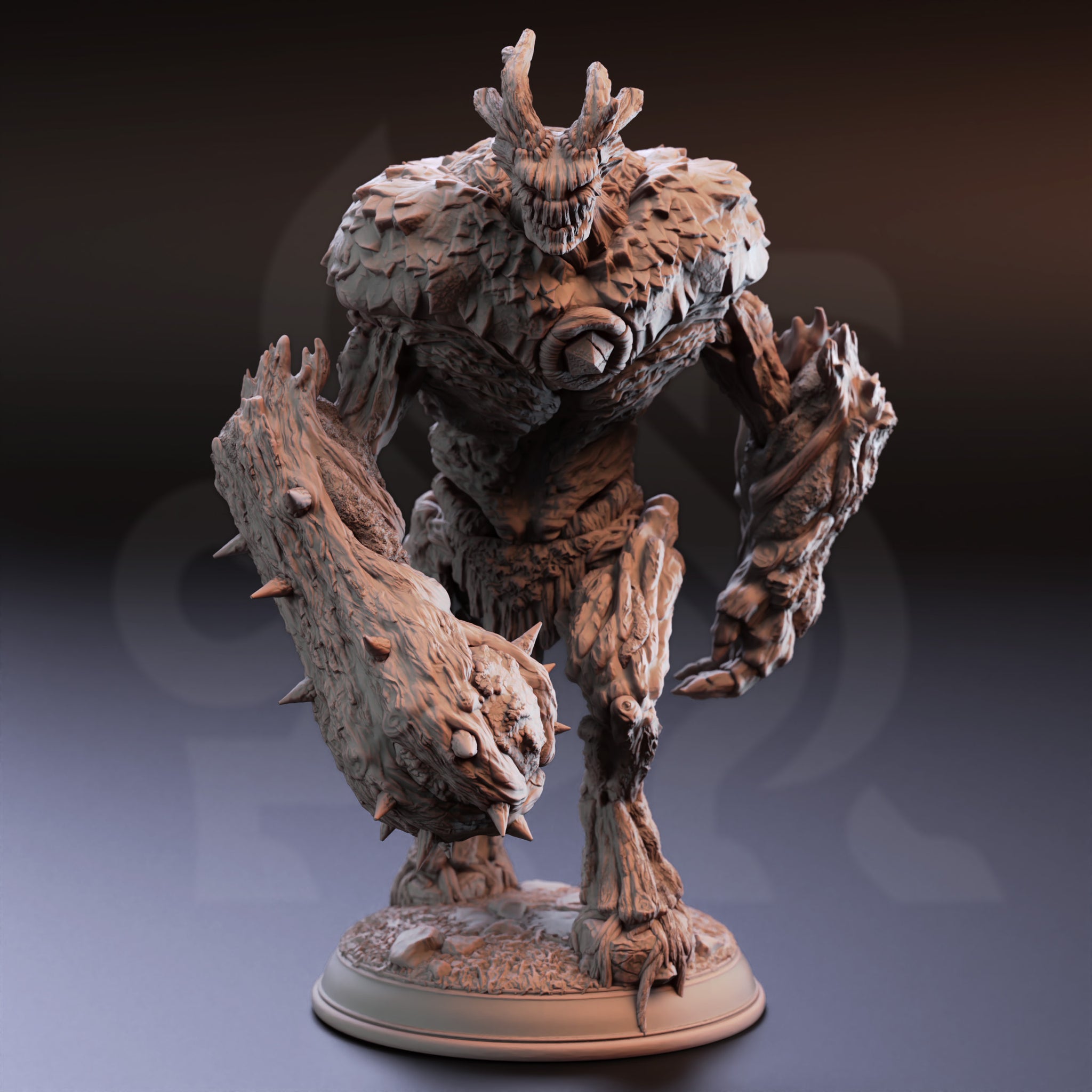 Thornbranch Bruiser Serpentsoul Conjurer Miniature – Yuan Ti Mage Summoning Giant Snake | TTRPG Collectible & Tabletop Model– Lesser Treant Warrior | TTRPG Collectible & Tabletop Model