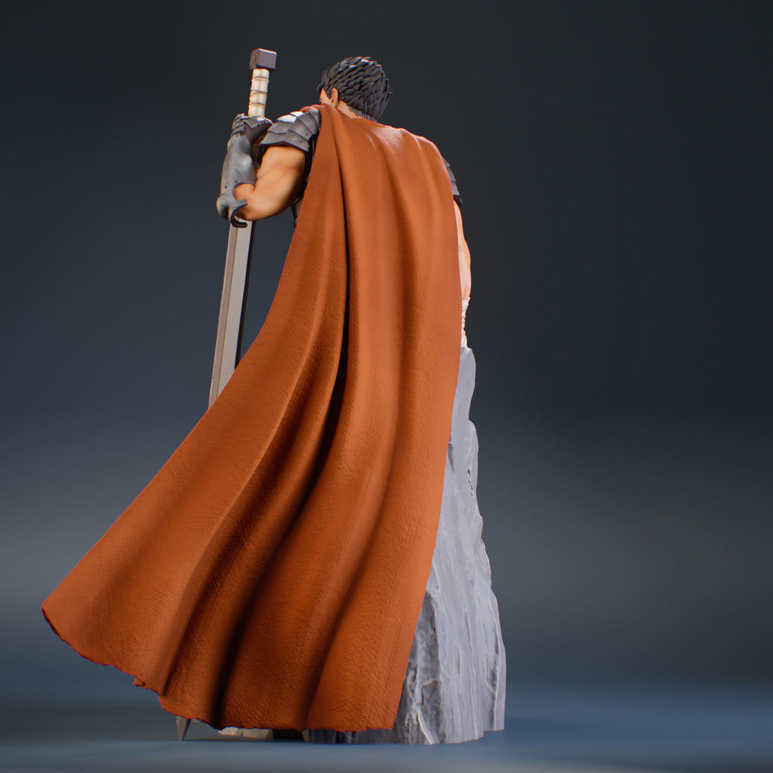 Blackened Eclipse Warrior – Resin Collectable Figurine